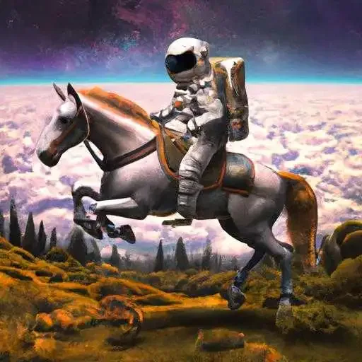 An astronaut riding a horse in photorealistic style. Please generate an image of this scene. ...webp