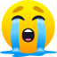 Cara de lloro fuerte :sob: 😭
