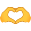 Manos que forman un corazón :heart_hands: 🫶