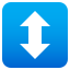 Flecha arriba-abajo :arrow_up_down: ↕️