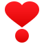 Exclamación de corazón :heart_exclamation: ❣️